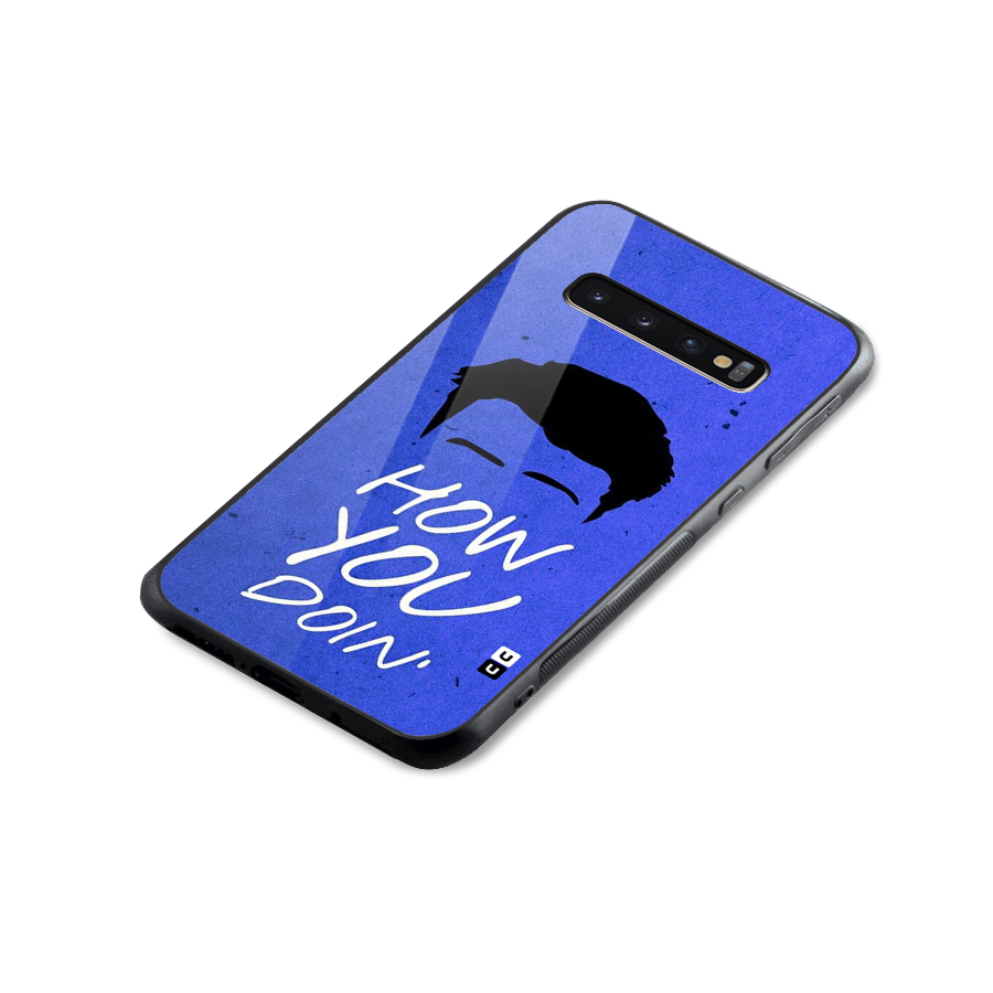 Wassup You Glass Back Case for Galaxy S10 Plus