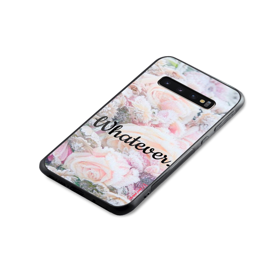 Whatever Glass Back Case for Galaxy S10 Plus