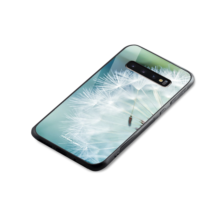 Wish Floral Glass Back Case for Galaxy S10 Plus