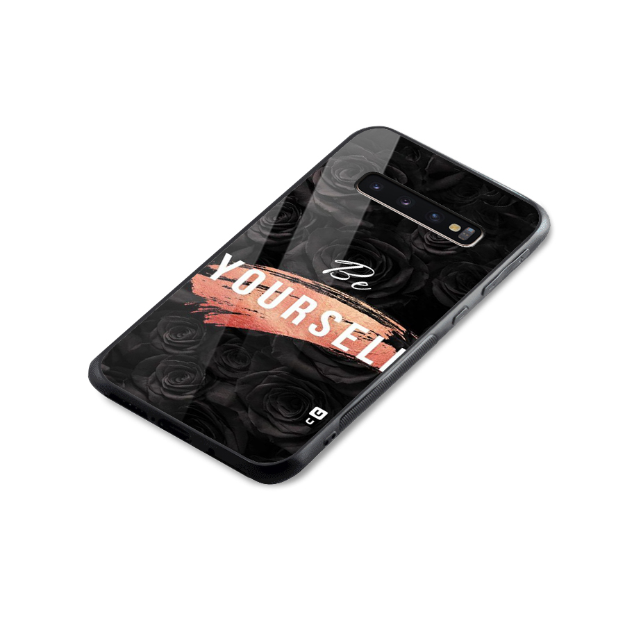 Yourself Shade Glass Back Case for Galaxy S10 Plus