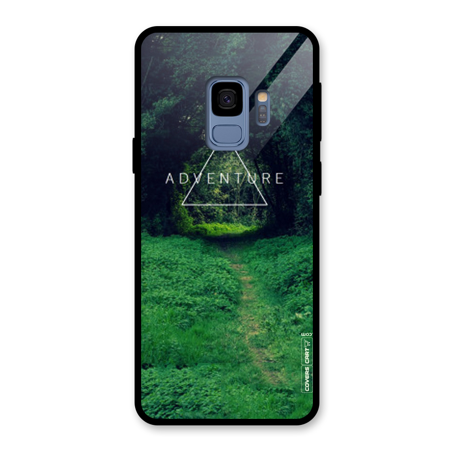 Adventure Take Glass Back Case for Galaxy S9