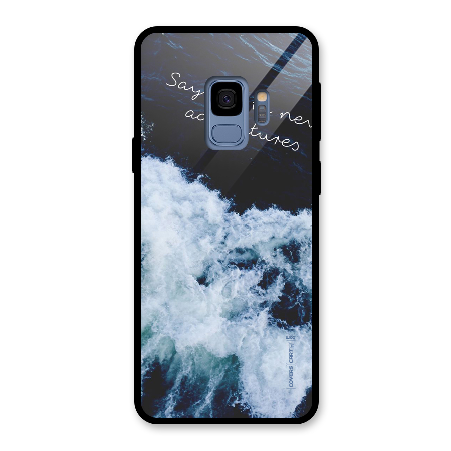 Adventures Glass Back Case for Galaxy S9