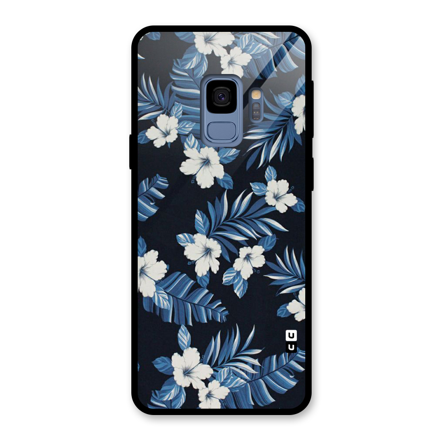 Aesthicity Floral Glass Back Case for Galaxy S9