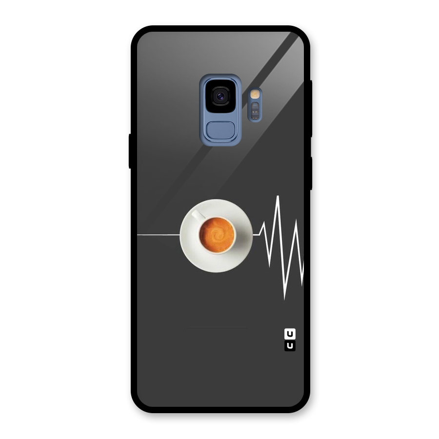 After Coffee Glass Back Case for Galaxy S9