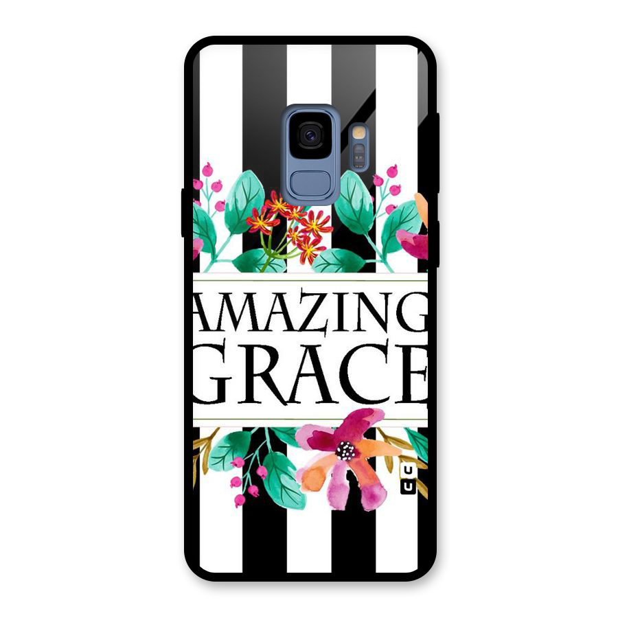 Amazing Grace Glass Back Case for Galaxy S9