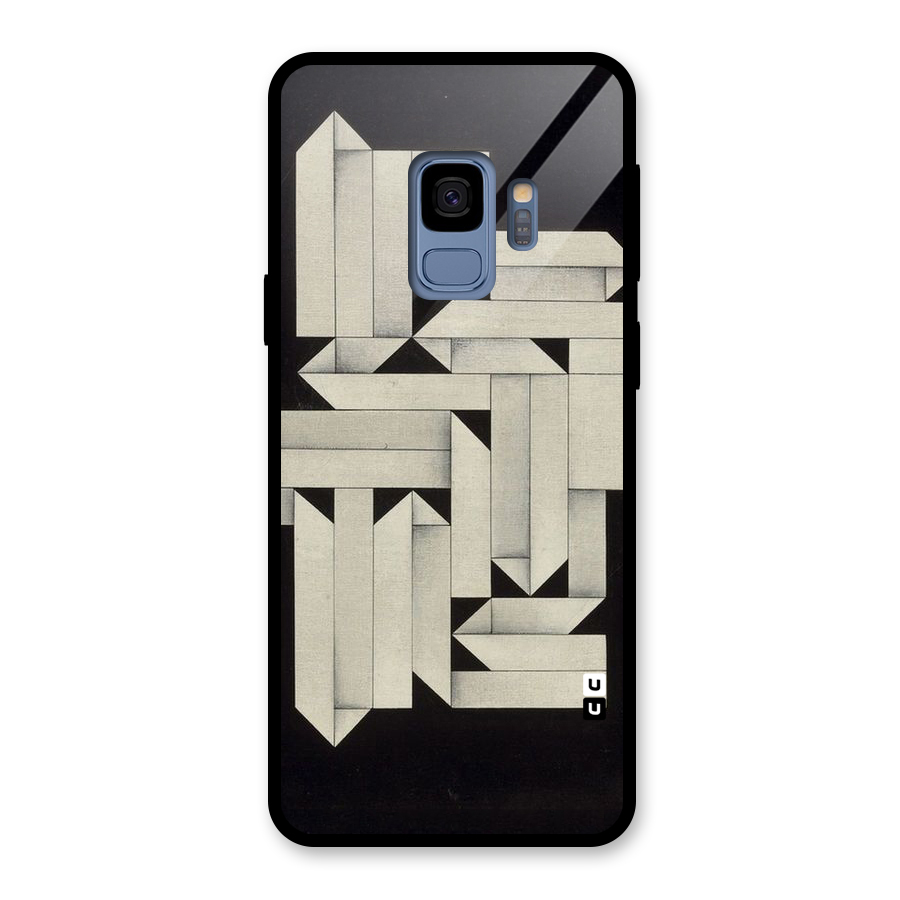 Ancient Rugged Glass Back Case for Galaxy S9