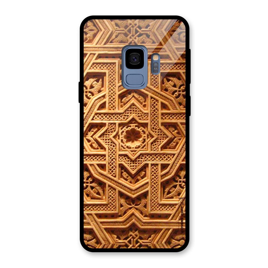 Archaic Wall Glass Back Case for Galaxy S9