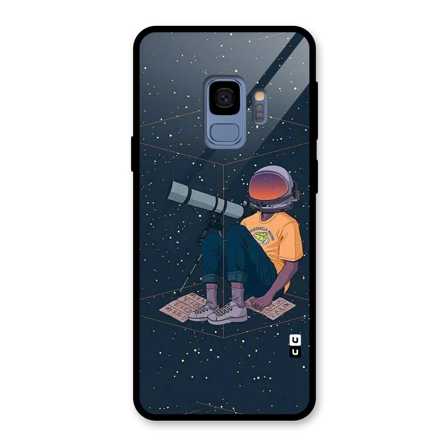 AstroNOT Glass Back Case for Galaxy S9
