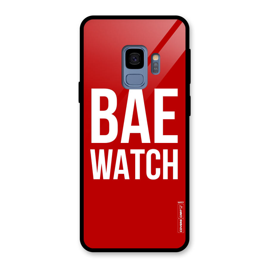 Bae Watch Glass Back Case for Galaxy S9
