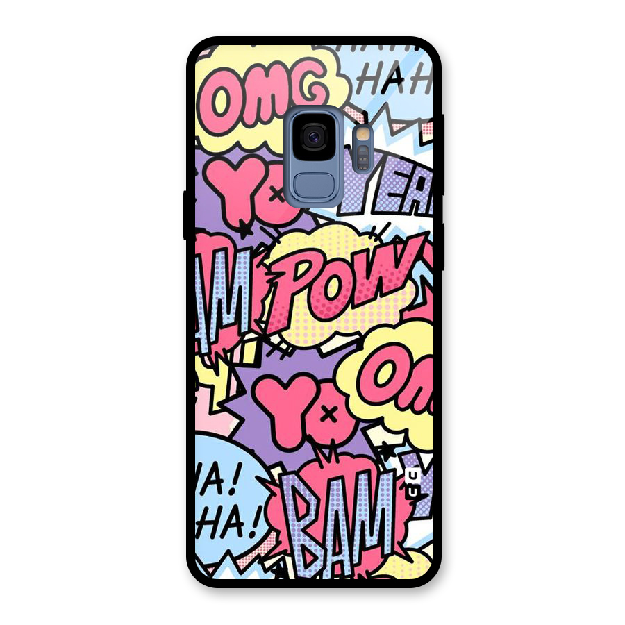 Bam Omg Glass Back Case for Galaxy S9