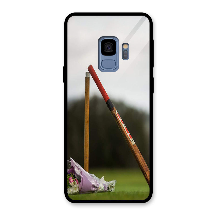Bat Wicket Glass Back Case for Galaxy S9