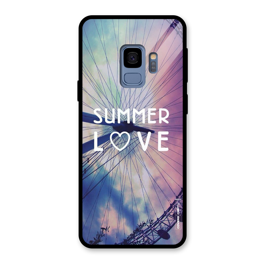 Beach Dreams Glass Back Case for Galaxy S9