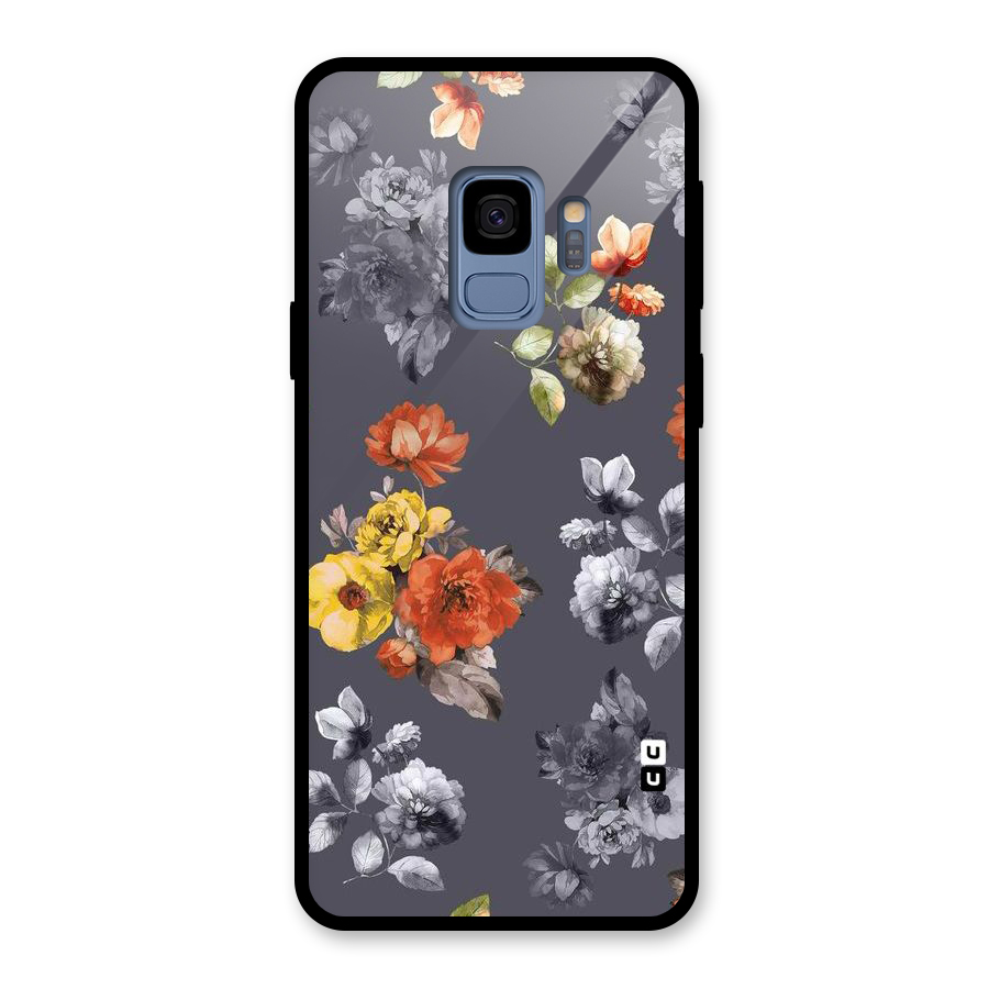 Beauty Art Bloom Glass Back Case for Galaxy S9