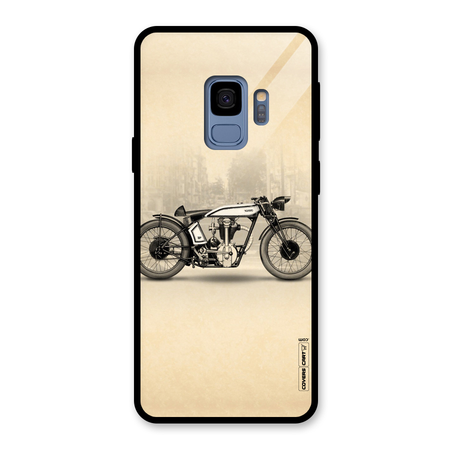 Bike Ride Glass Back Case for Galaxy S9
