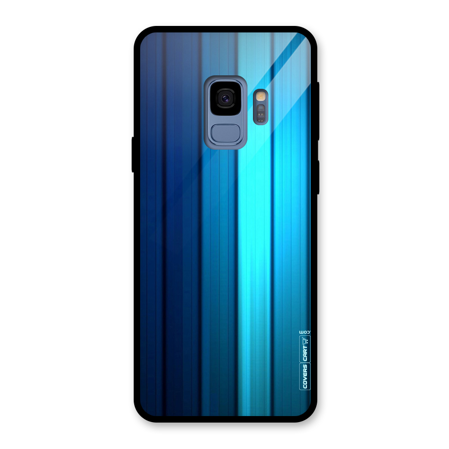 Blue Hues Glass Back Case for Galaxy S9
