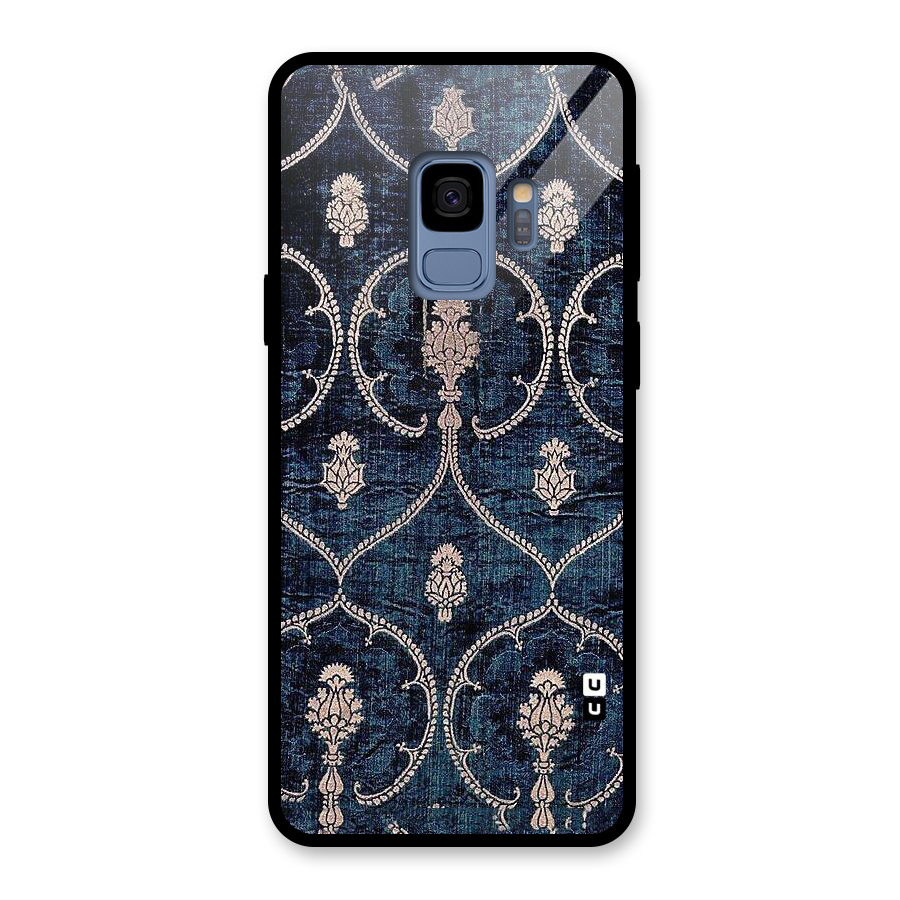 Blue Shade Rug Glass Back Case for Galaxy S9