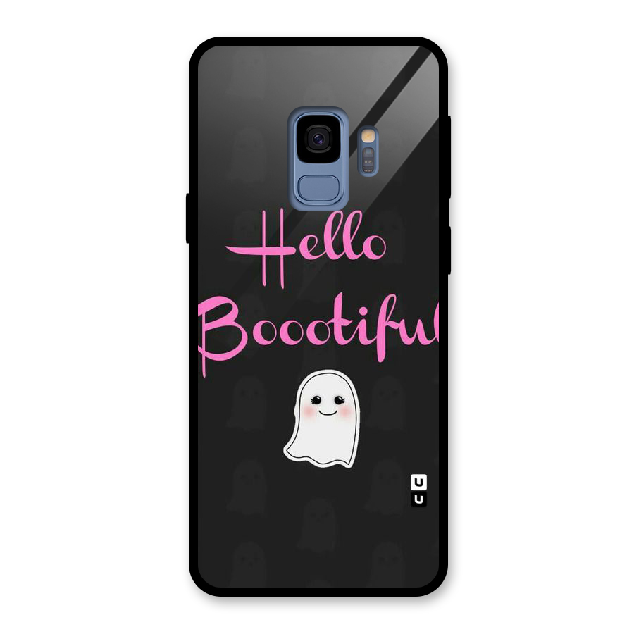 Boootiful Glass Back Case for Galaxy S9