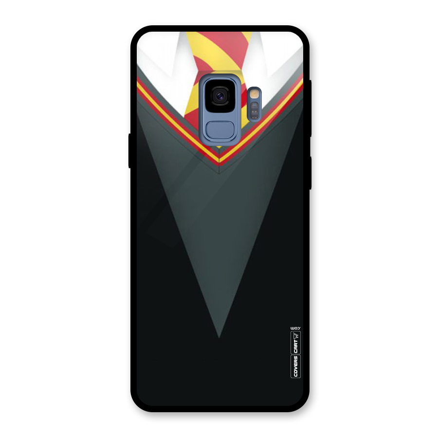 Brave Heart Glass Back Case for Galaxy S9