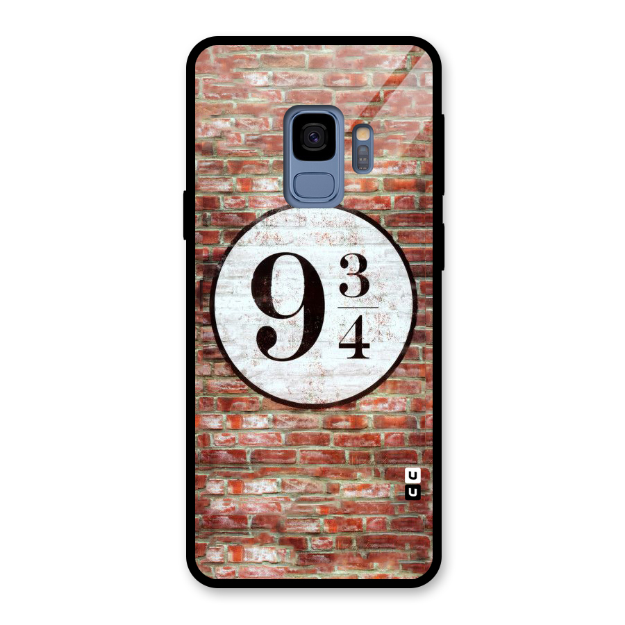 Brick Bang Glass Back Case for Galaxy S9