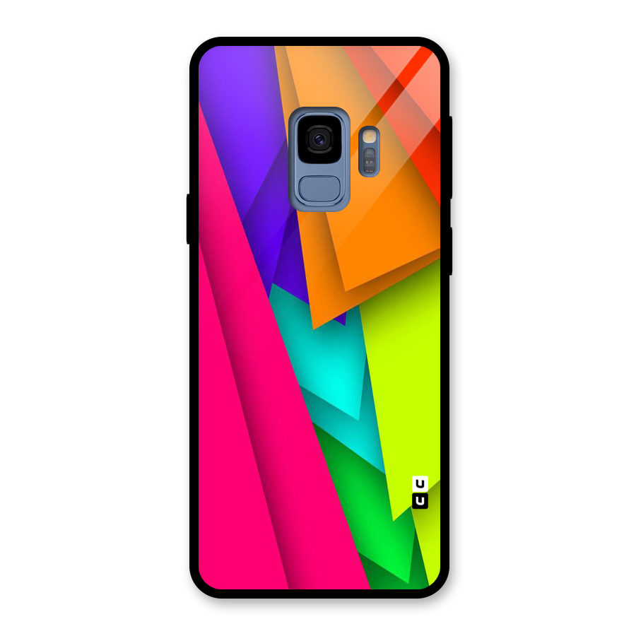 Bring In Colors Glass Back Case for Galaxy S9