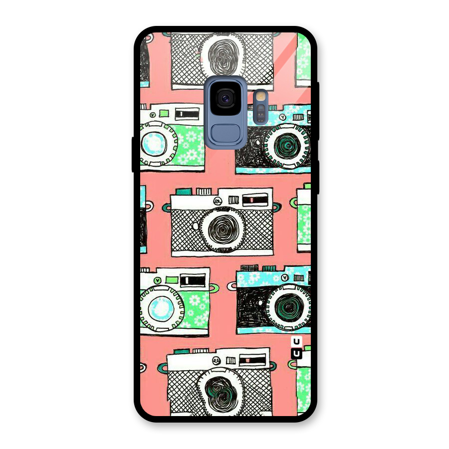 Cam Art Loving Glass Back Case for Galaxy S9