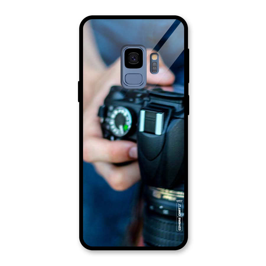Camera Love Glass Back Case for Galaxy S9