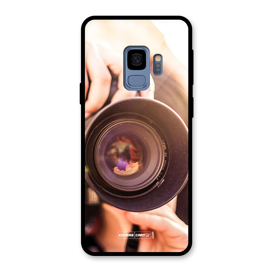 Camera Lovers Glass Back Case for Galaxy S9