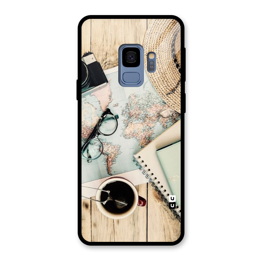 Camera Notebook Glass Back Case for Galaxy S9