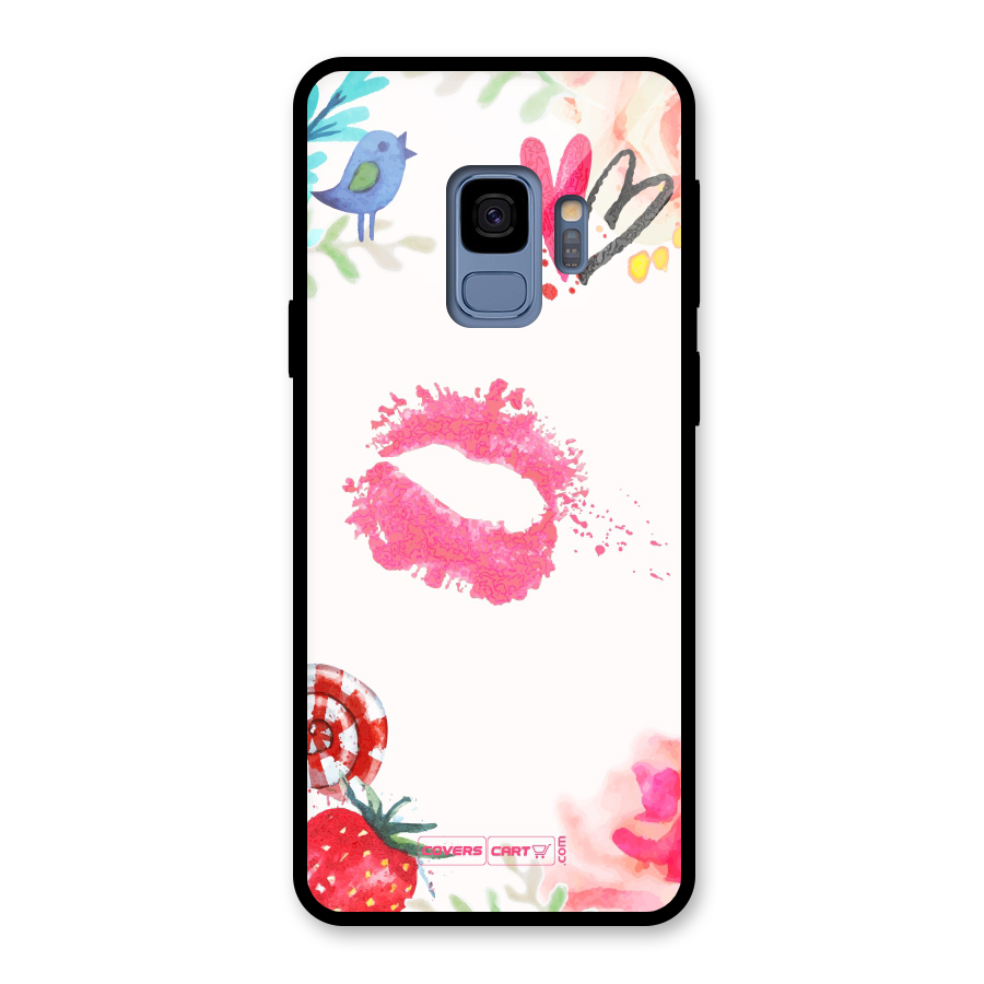 Chirpy Glass Back Case for Galaxy S9