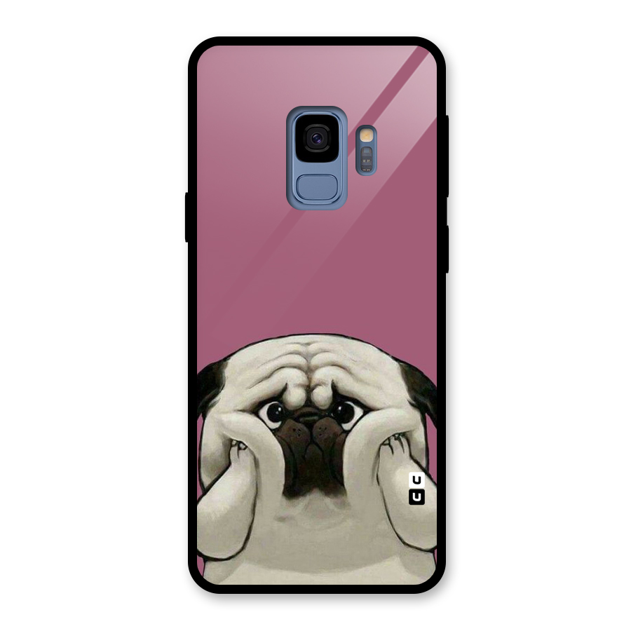 Chubby Doggo Glass Back Case for Galaxy S9