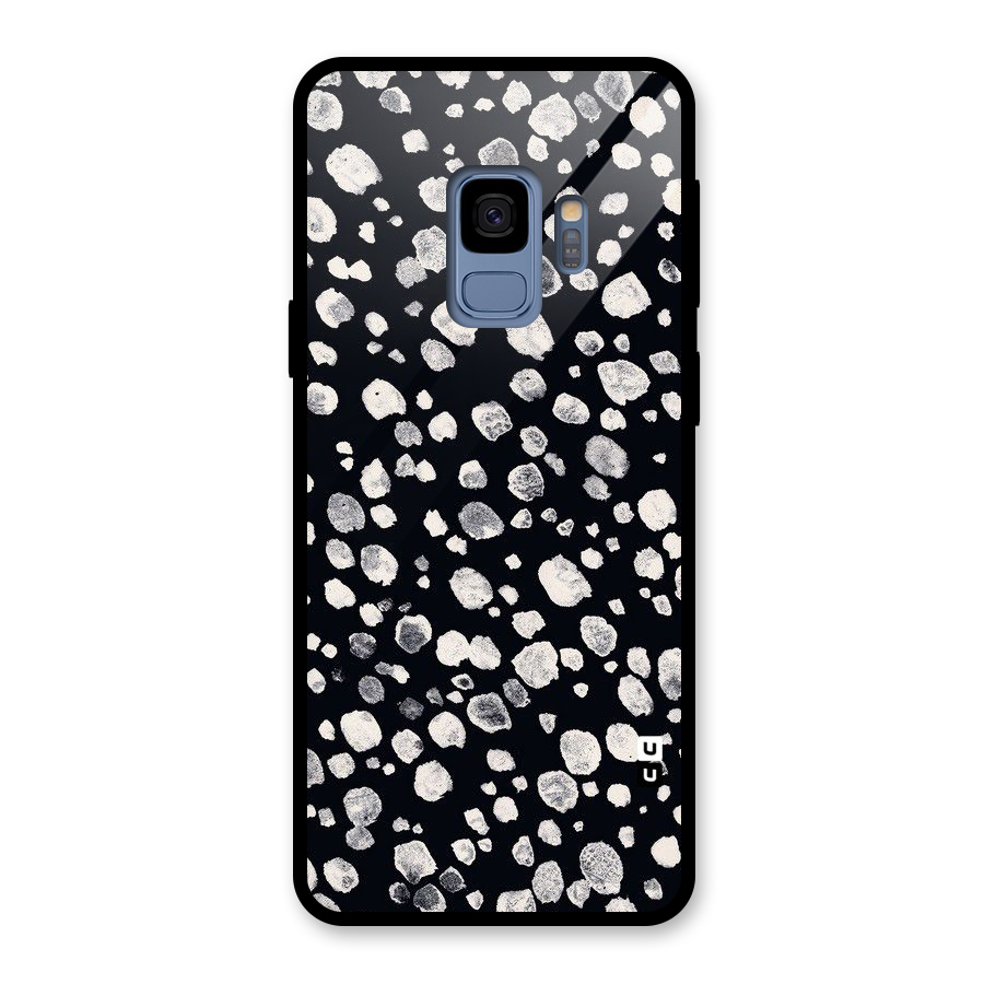 Classic Rocks Pattern Glass Back Case for Galaxy S9