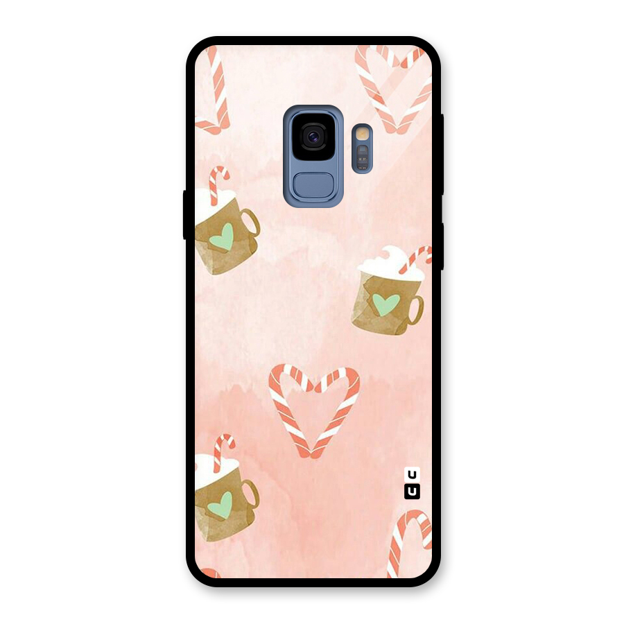 Coffee And Candies Glass Back Case for Galaxy S9