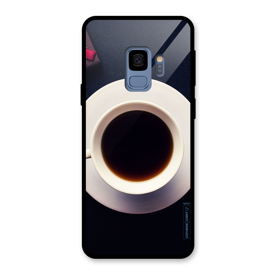 Coffee And Cookies Glass Back Case for Galaxy S9