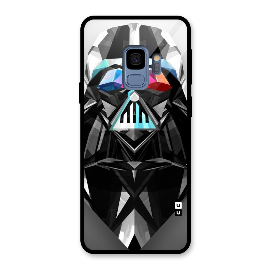 Crystal Robot Glass Back Case for Galaxy S9