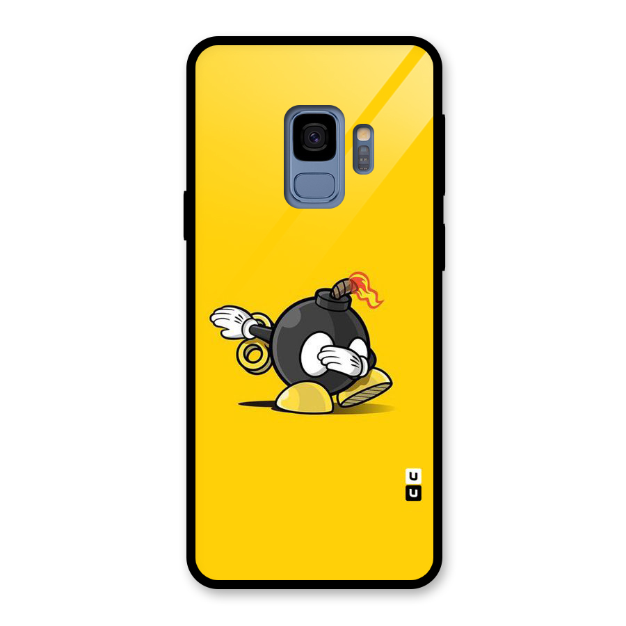 Dab Bomb Glass Back Case for Galaxy S9