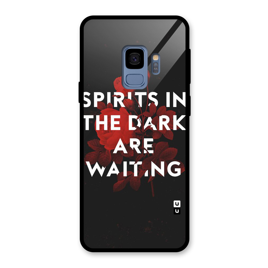 Dark Spirits Glass Back Case for Galaxy S9