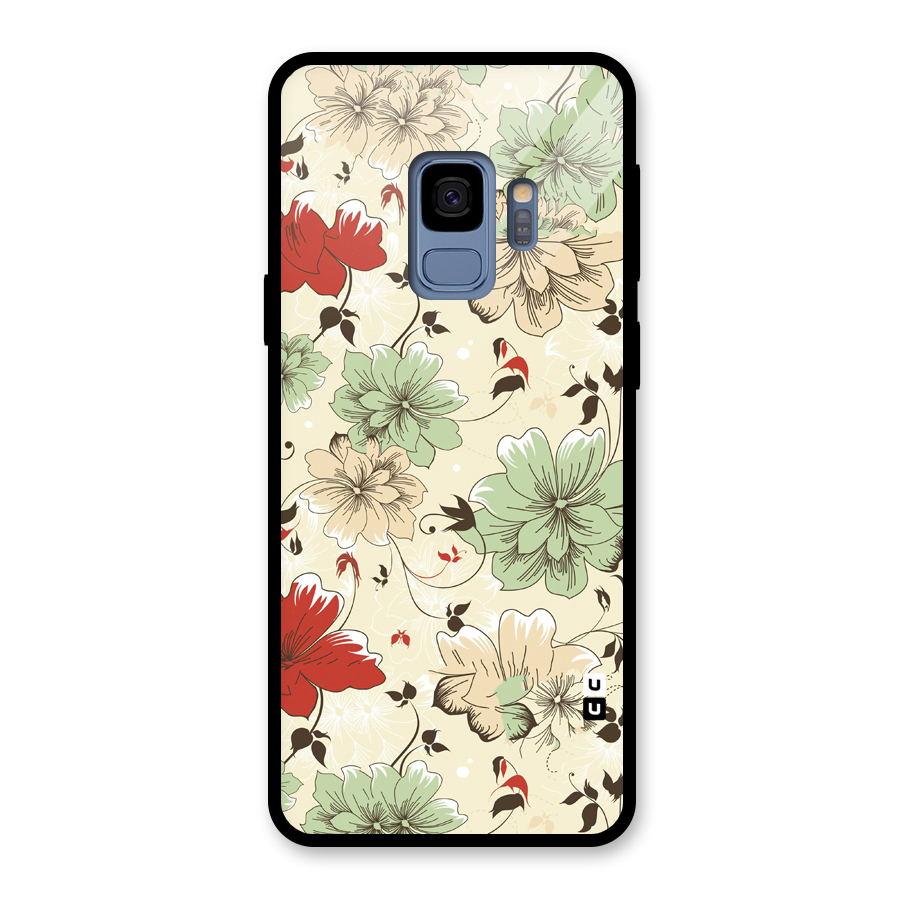 Decent Design Glass Back Case for Galaxy S9