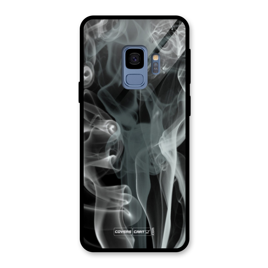 Dense Smoke Glass Back Case for Galaxy S9