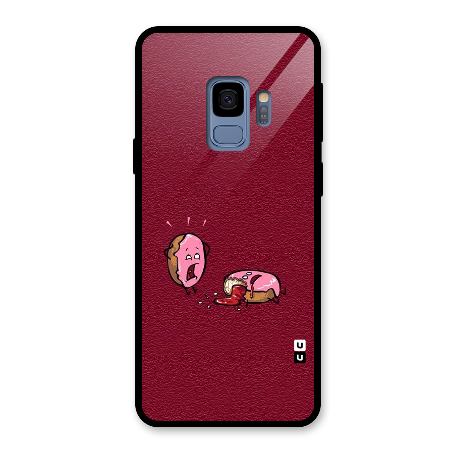 Donut Murder Glass Back Case for Galaxy S9