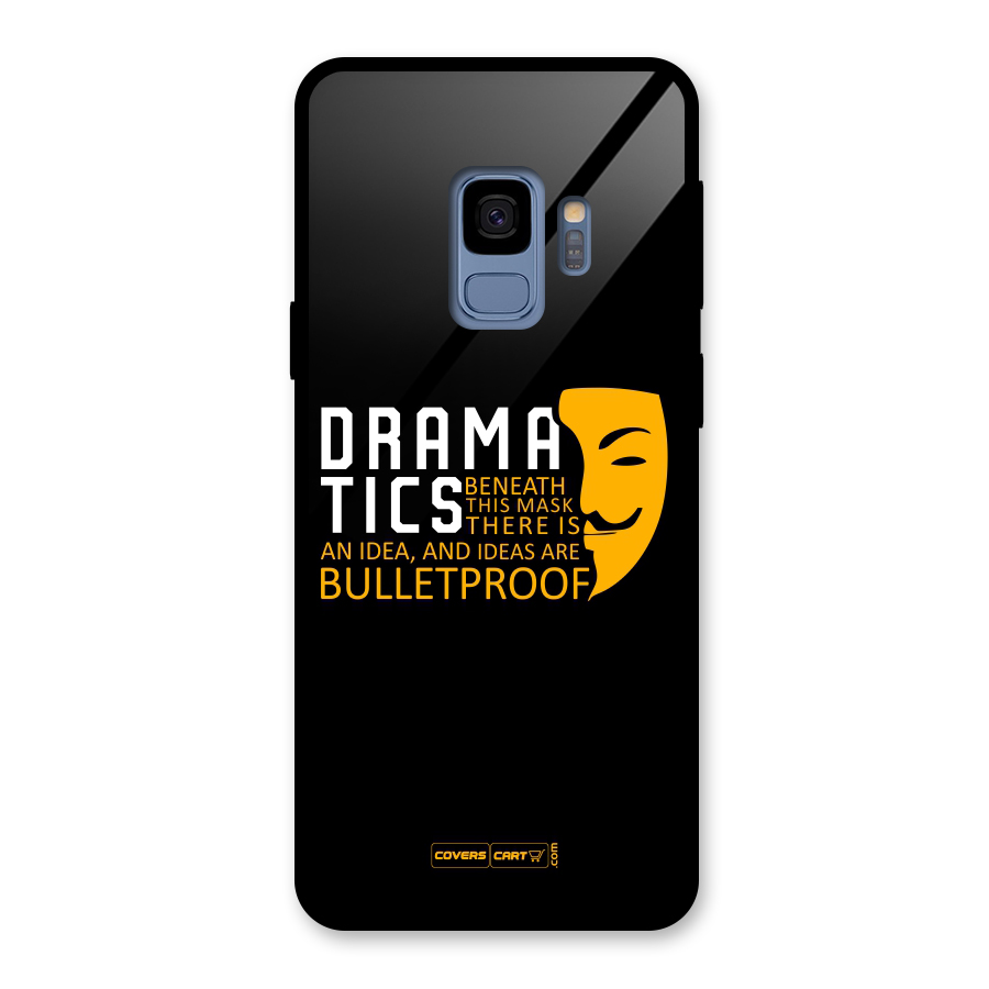 Dramatics Glass Back Case for Galaxy S9
