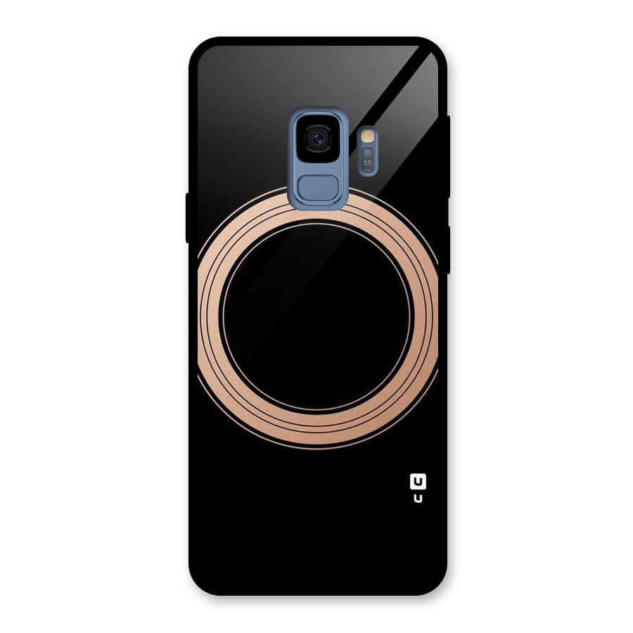 Elite Circle Glass Back Case for Galaxy S9