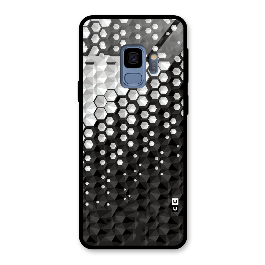 Elite Hexagonal Glass Back Case for Galaxy S9
