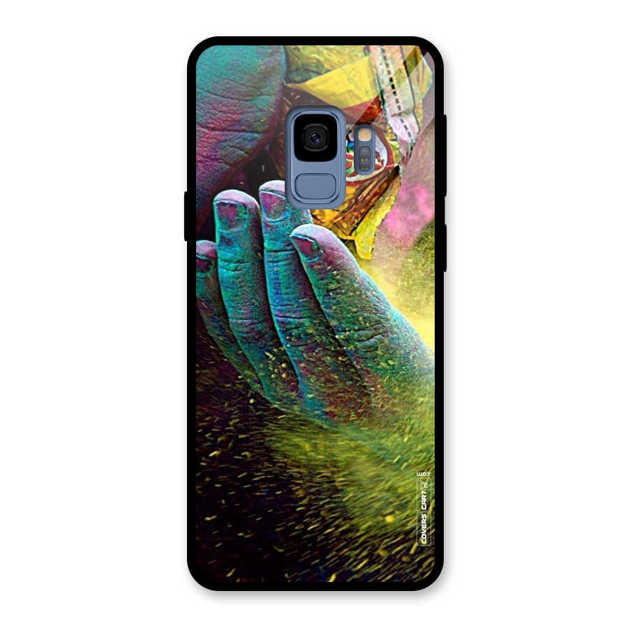 Exotic Colours Glass Back Case for Galaxy S9