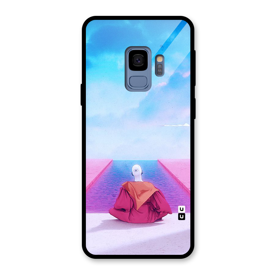 Eye Art Glass Back Case for Galaxy S9