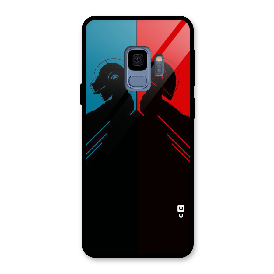 Fight Colours Glass Back Case for Galaxy S9