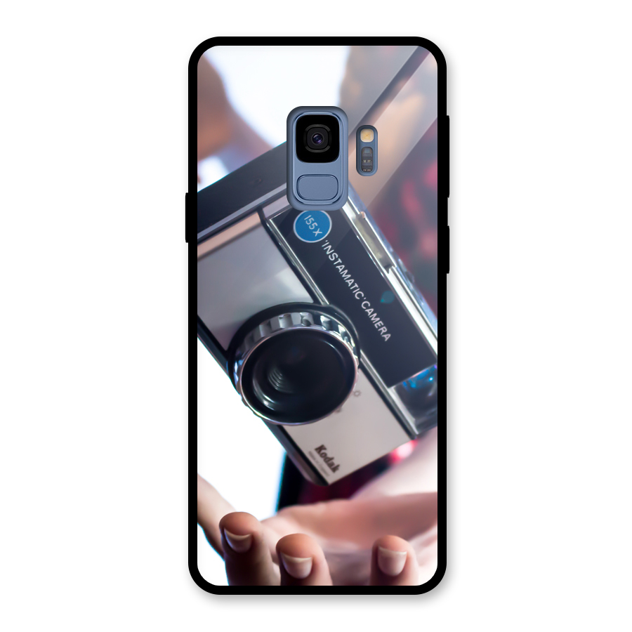 Floating Camera Glass Back Case for Galaxy S9