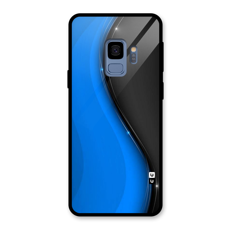 Flowing Colors Glass Back Case for Galaxy S9