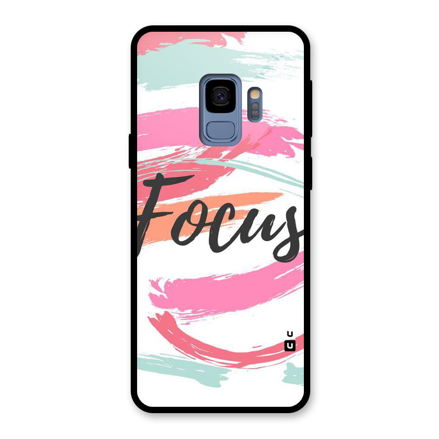 Focus Colours Glass Back Case for Galaxy S9