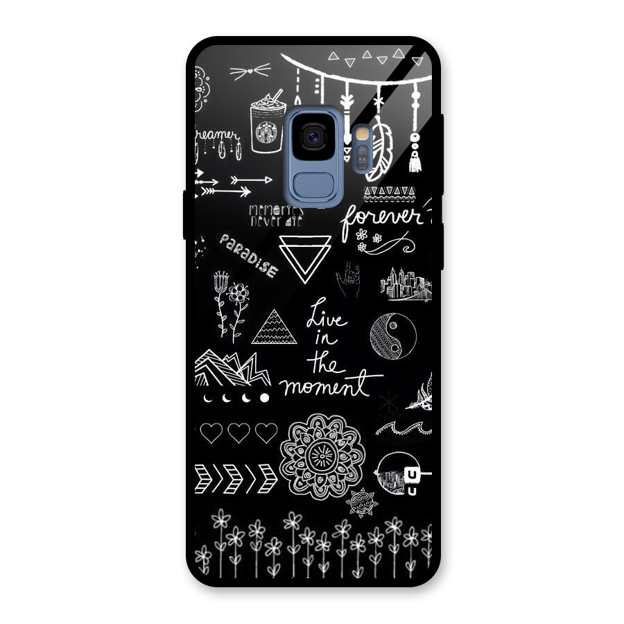 Forever Moment Glass Back Case for Galaxy S9