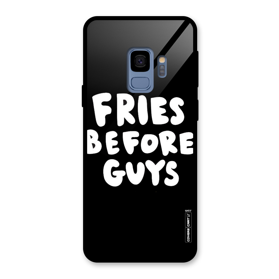 Fries Always Glass Back Case for Galaxy S9
